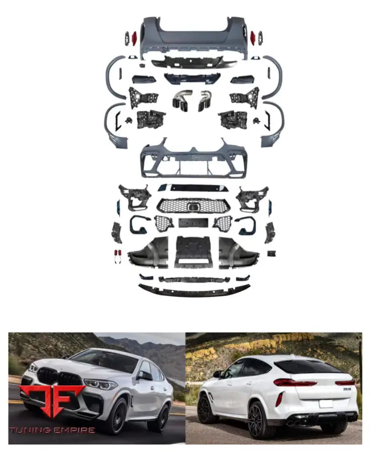 BMW Х6 G06 UPGRADE TO F96 X6M BODY KIT 2018y-2020y