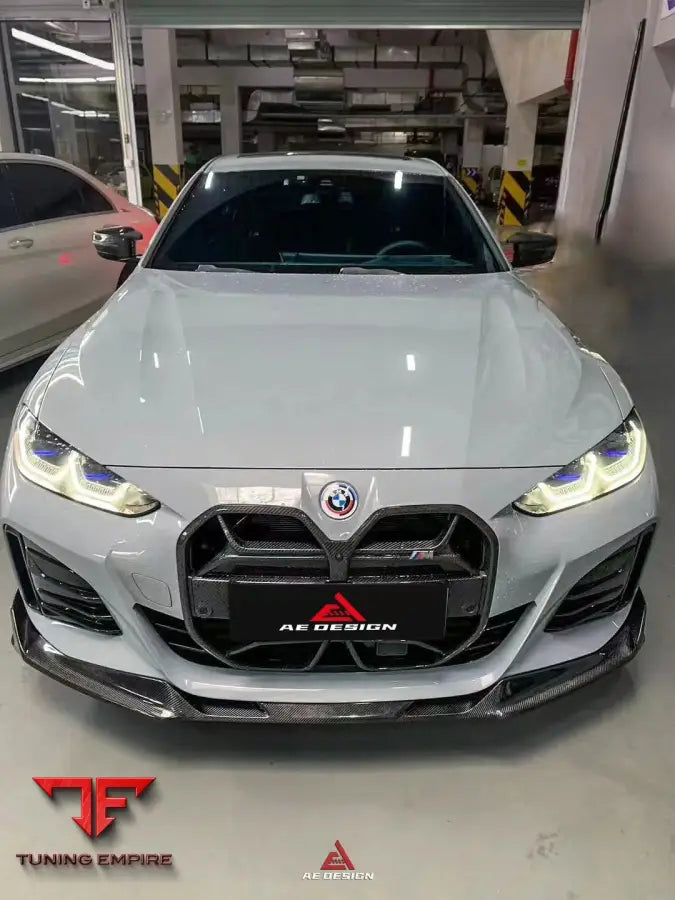 BMW I4 M50 EDRIVE 40 G26 & 4 SERIES GRAN COUPE M440I 430I G26 2022-ON AE FRONT LIP - Front Lip