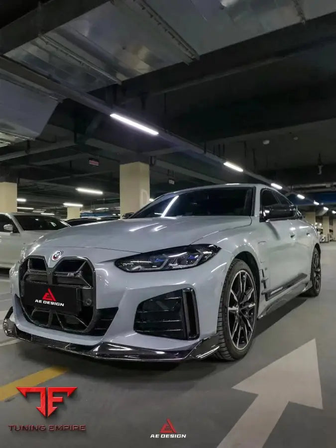 BMW I4 M50 EDRIVE 40 G26 & 4 SERIES GRAN COUPE M440I 430I G26 2022-ON AE FRONT LIP - Front Lip