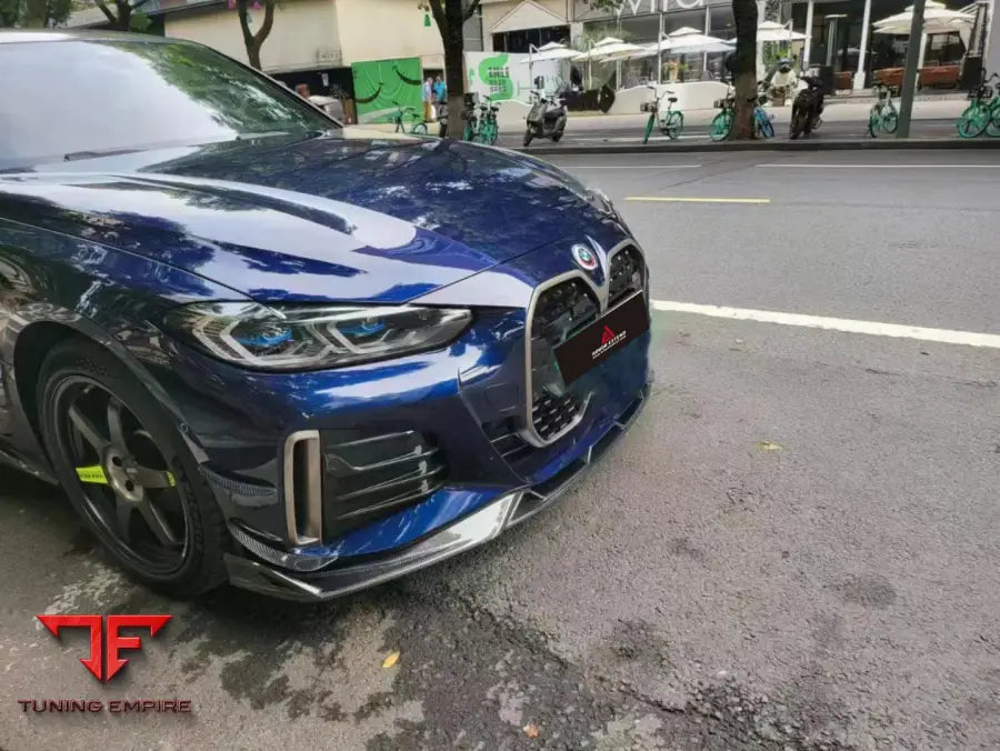 BMW I4 M50 EDRIVE 40 G26 & 4 SERIES GRAN COUPE M440I 430I G26 2022-ON AE STYLE FRONT CANARDS - Body Trim
