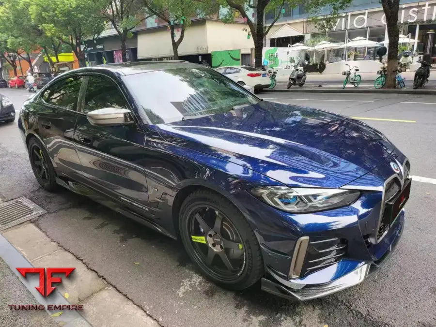 BMW I4 M50 EDRIVE 40 G26 & 4 SERIES GRAN COUPE M440I 430I G26 2022-ON AE STYLE FRONT CANARDS - Body Trim