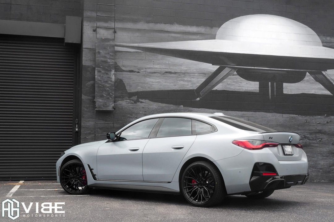 BMW I4 M50 on custom forged wheels