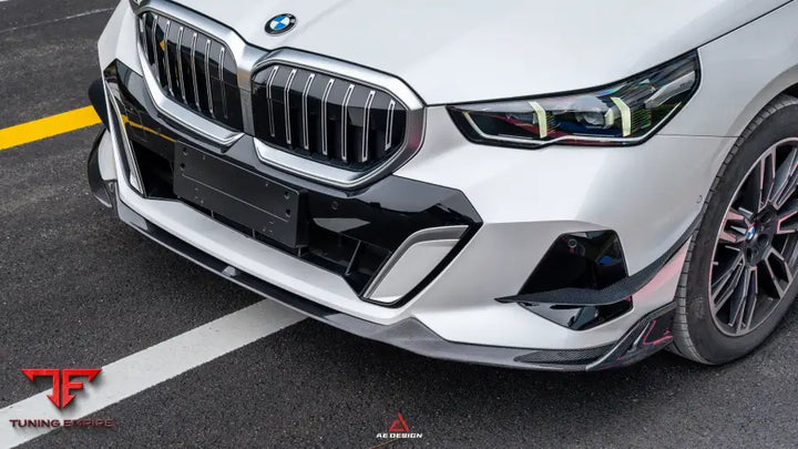BMW I5 M60 & 5 SERIES 550E XDRIVE G60 G61 2024-ON AE DESIGN FRONT LIP