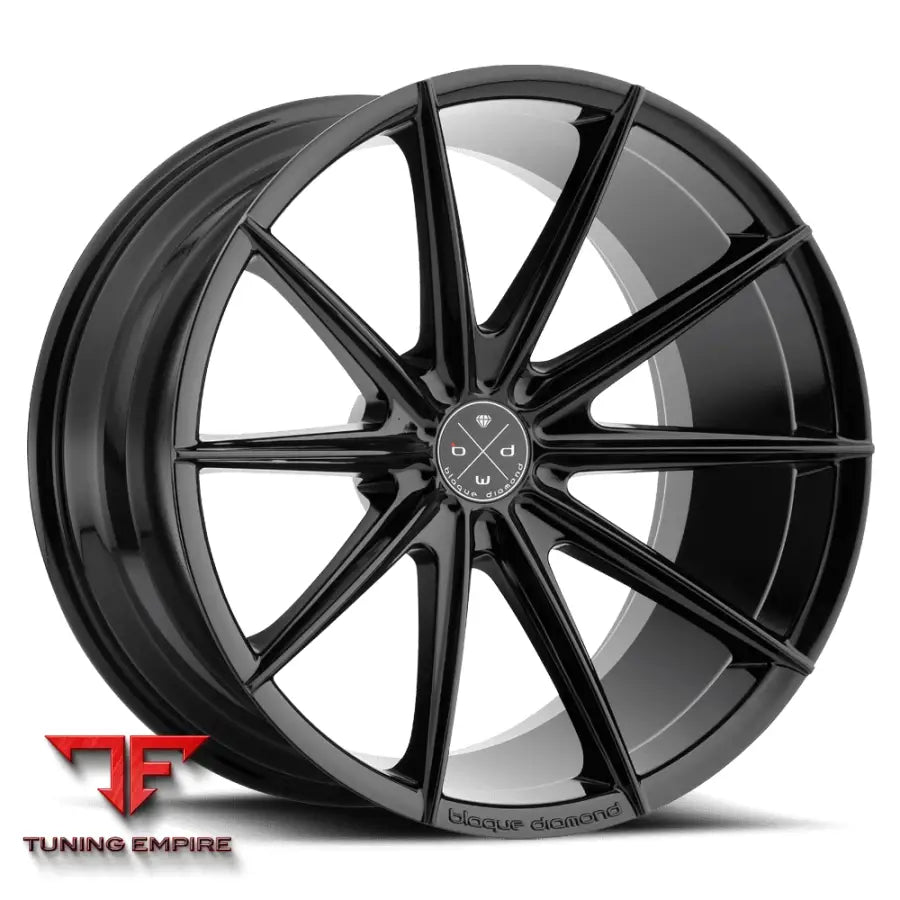 BMW i8 BLAQUE DIAMOND BD-11 GLOSS BLACK WHEELS