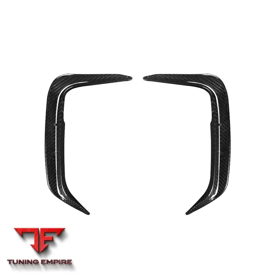BMW IX3 G08 REAR BUMPER INSERTS IN PREPREG CARBON FIBRE - Carbon Fibre Parts