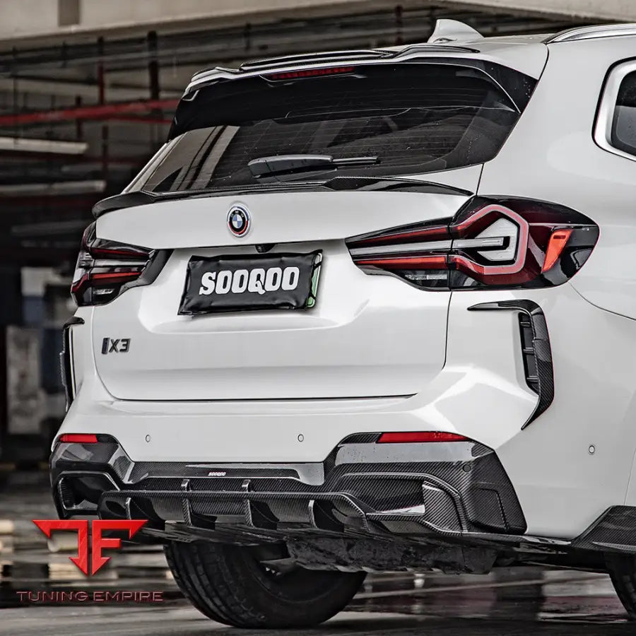 BMW IX3 G08 REAR DIFFUSER IN PREPREG CARBON FIBRE - Carbon Fibre Parts