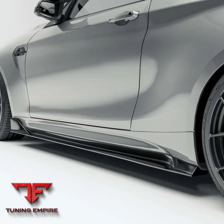 BMW M2 COMPETITION F87 CARBON SIDE SKIRTS