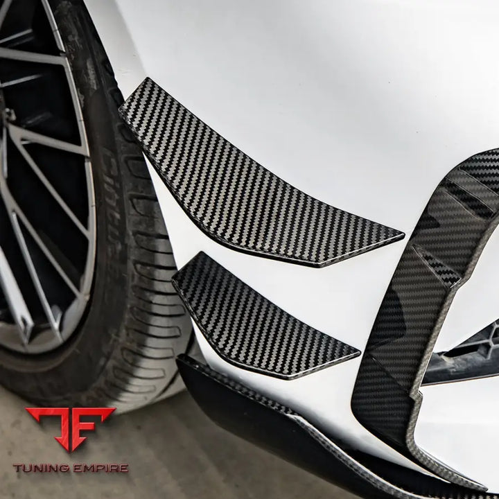 BMW M2 F87 LCI FRONT BUMPER INSERTS IN PREPREG CARBON FIBRE - Carbon Fibre Parts