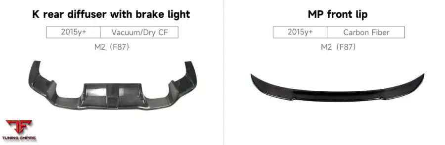 BMW M2 (F87) PARTS 2015y+