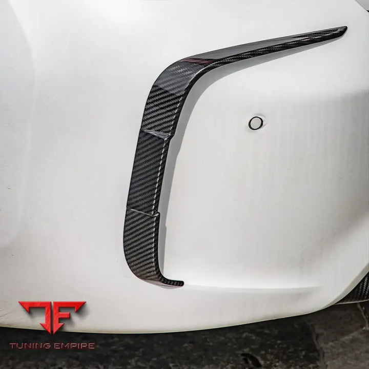 BMW M2 F87 REAR BUMPER INSERTS IN PREPREG CARBON FIBRE - Carbon Fibre Parts