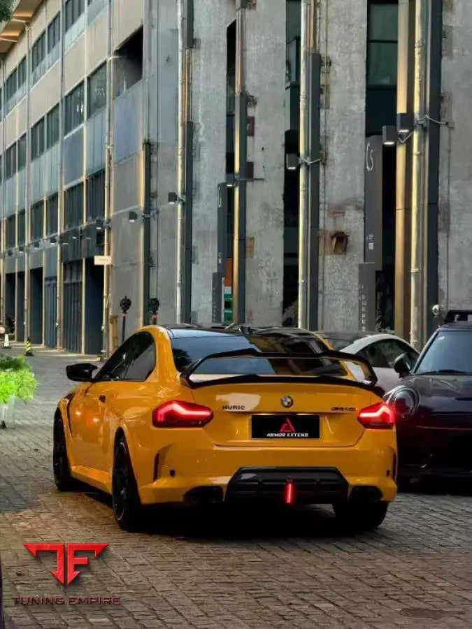 BMW M2 G87 AE Design rear spoiler