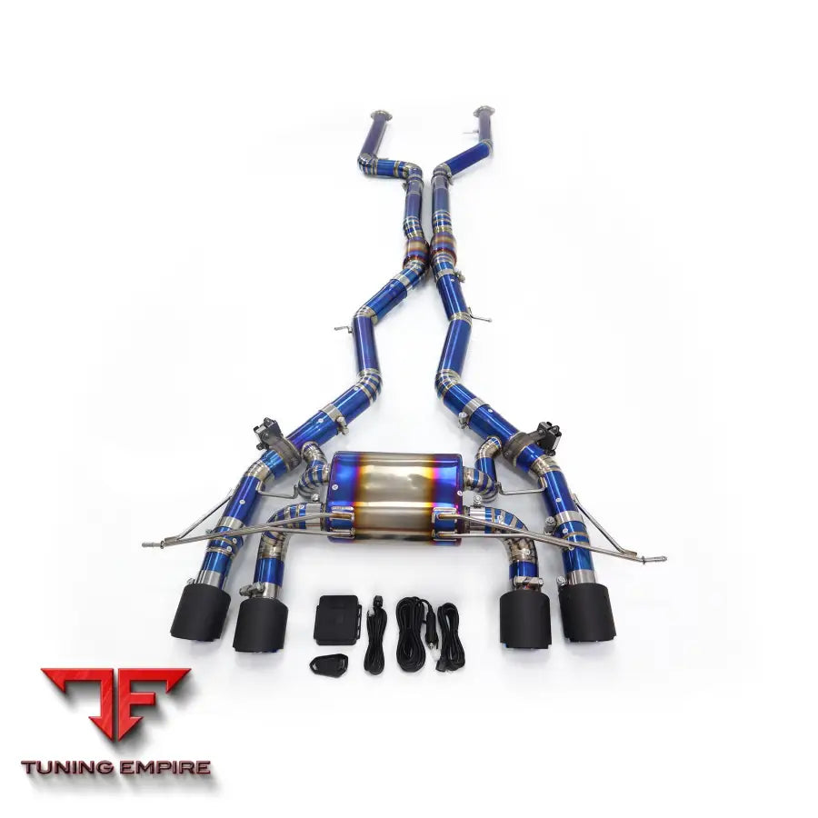 BMW M2 G87 2022+ 3.0T S58 TITANIUM CATBACK RAZOR EXHAUST WITH MUFFLER VALVE