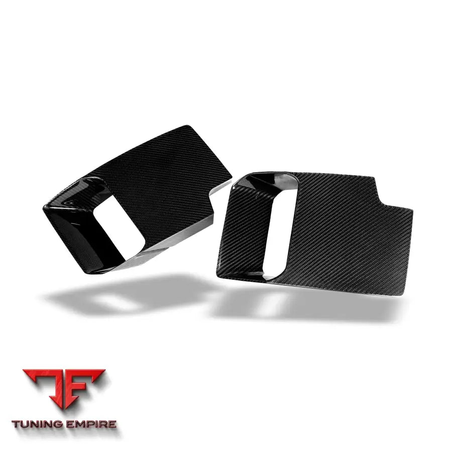BMW M2 G87 CARBON FIBER AERO FRONT BUMPER BLOCK-OFF PLATES