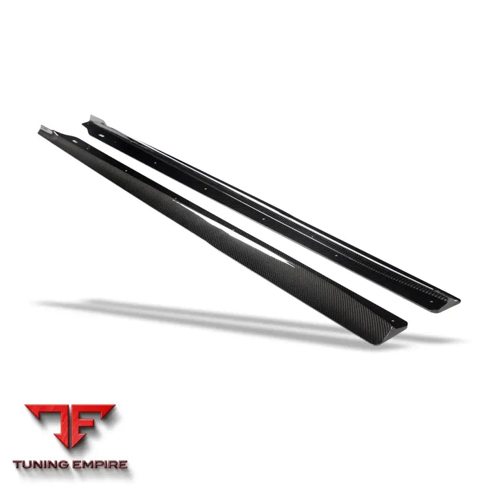 BMW M2 G87 CARBON FIBER AERO SIDE SKIRTS
