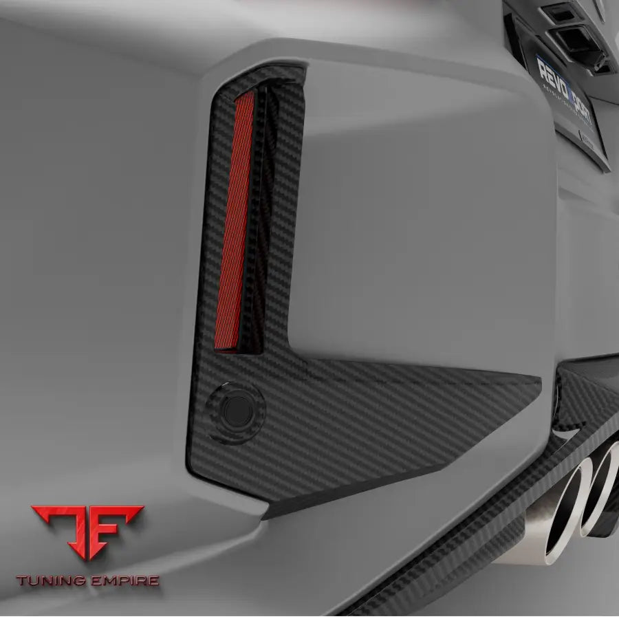BMW M2 G87 CARBON FIBER REAR CANARDS