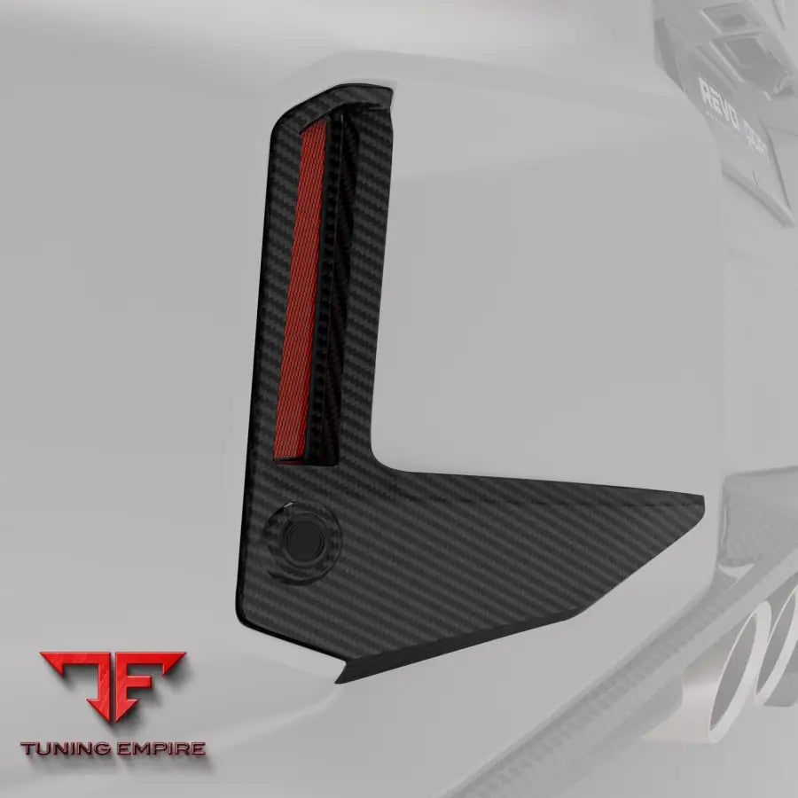BMW M2 G87 CARBON FIBER REAR CANARDS