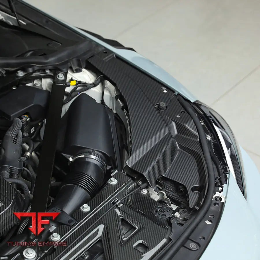 BMW M2 G87 ENGINE BAY TRIM SET IN PREPREG CARBON FIBRE - Carbon Fibre Parts