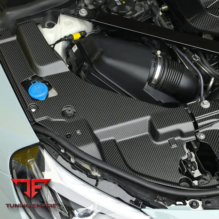 BMW M2 G87 ENGINE BAY TRIM SET IN PREPREG CARBON FIBRE - Carbon Fibre Parts