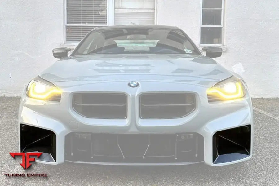 Bmw M2 G87 Od-Mp Style Dry Carbon Fiber Front Bumper Air Inlet Trim Bsd