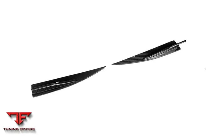 Bmw M2 G87 Od Style Dry Carbon Fiber Rear Bumper Splitter Winglets Bsd