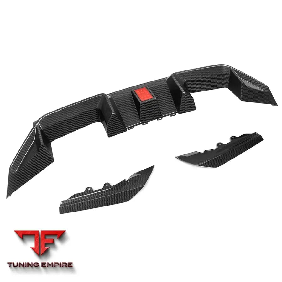 BMW M2 G87 REAR DIFFUSER IN PREPREG CARBON FIBRE (V3) - Carbon Fibre Parts