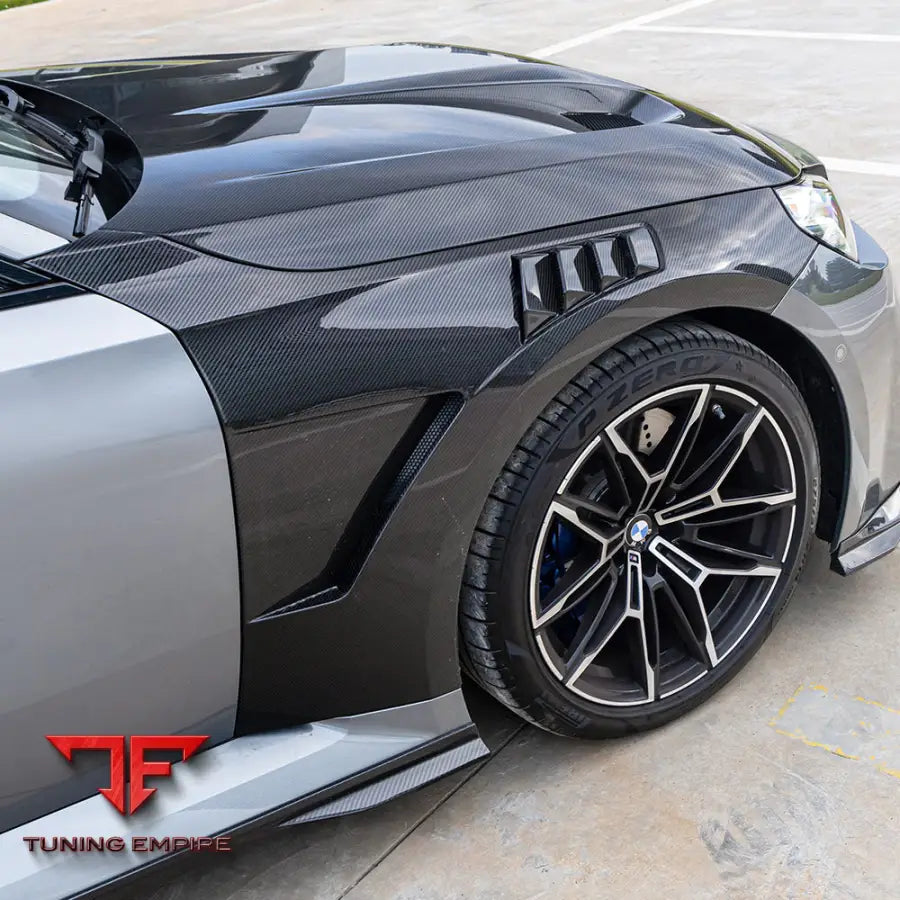 BMW M2 G87 SIDE FENDERS IN PREPREG CARBON FIBRE - Carbon Fibre Parts