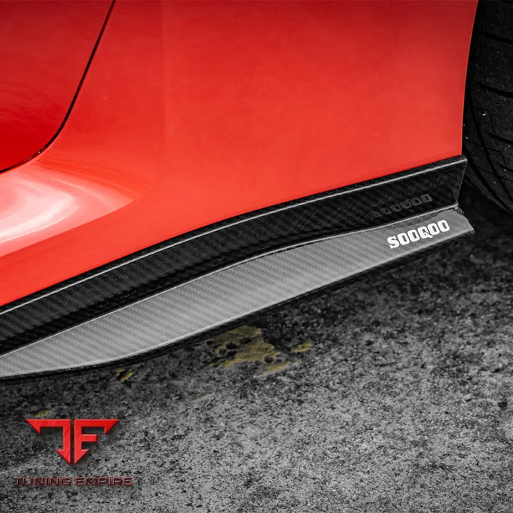BMW M2 G87 SIDE SKIRT IN PREPREG CARBON FIBRE - Carbon Fibre Parts
