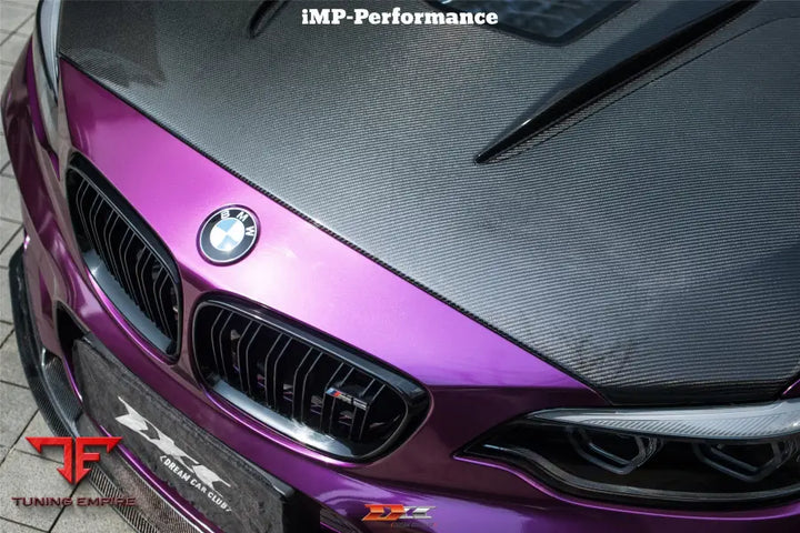 Bmw M2 & M2C 2-Series F22 F23 F87 Imp Performance Part Carbon Fiber Hood Bsd