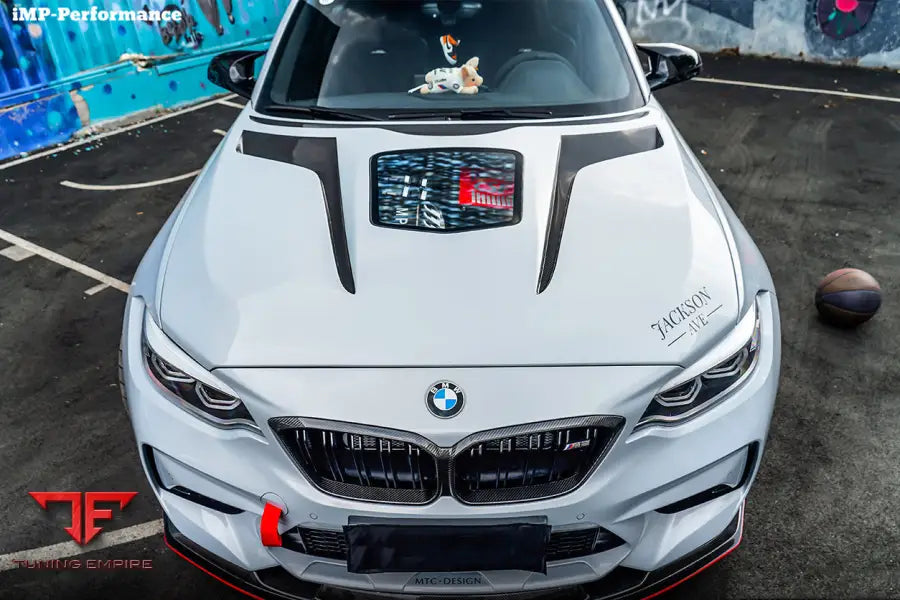 Bmw M2 & M2C 2-Series F22 F23 F87 Imp Performance Part Carbon Fiber Hood Bsd