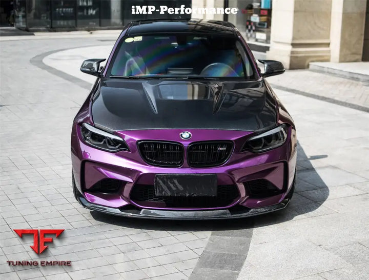 Bmw M2 & M2C 2-Series F22 F23 F87 Imp Performance Part Carbon Fiber Hood Bsd