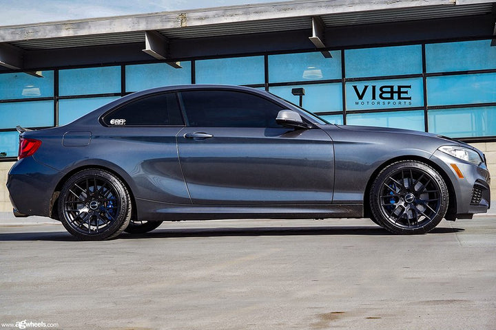 BMW M240I on custom forged wheels