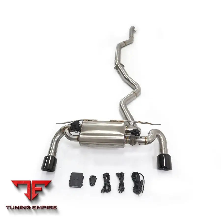BMW M240i SPORT SEDAN F22 3.0T B58 STAINLESS STEEL CATBACK RAZOR EXHAUST WITH MUFFLER VALVE
