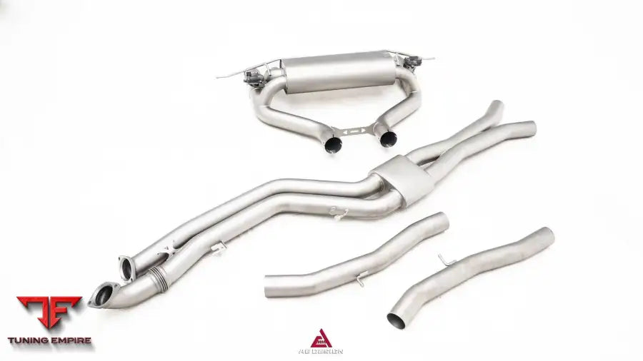 BMW M2 G87 AE Design GT4-style catback exhaust system