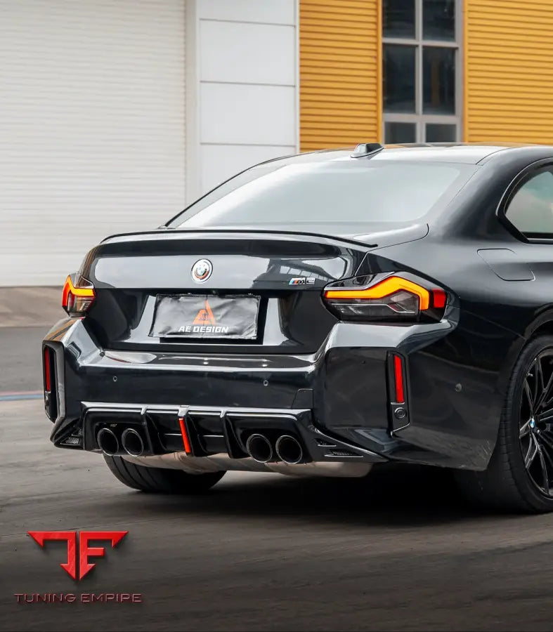 BMW M2 G87 carbon rear diffuser