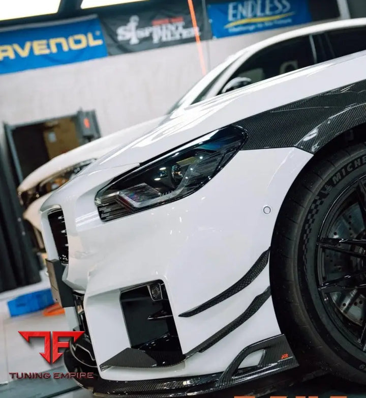 BMW M2 G87 AE Design carbon canards