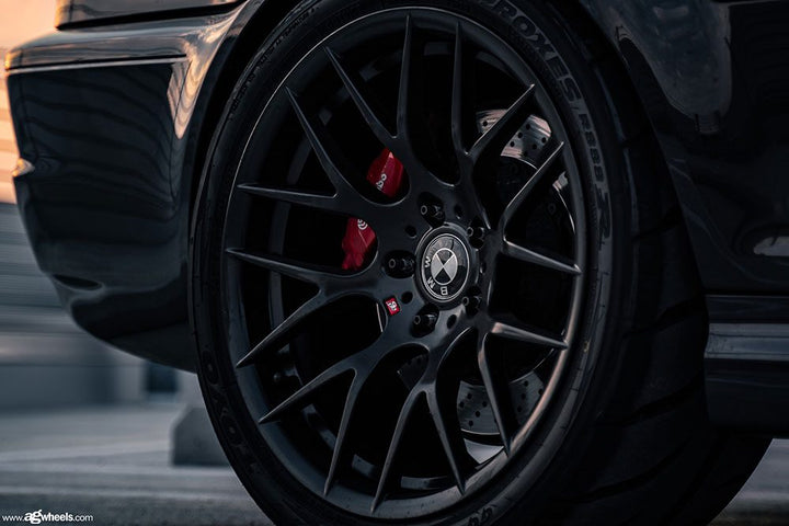 BMW M3 E46 on custom forged wheels