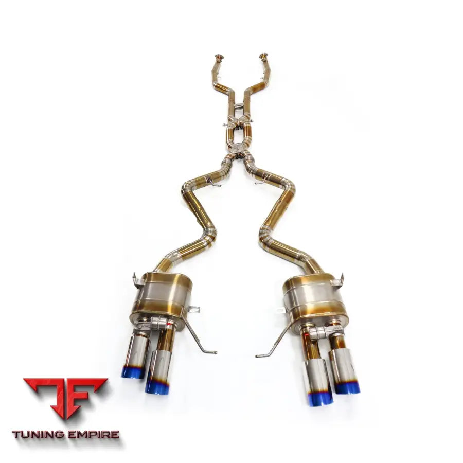 BMW M3 E90 E92 E93 S65 V8 4.0L TITANIUM CATBACK RAZOR EXHAUST WITH MUFFLER VALVE