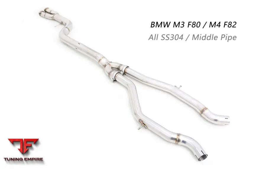 Bmw M3 F80/M4 F82 All Ss304 Middle Pipe Exhaust System