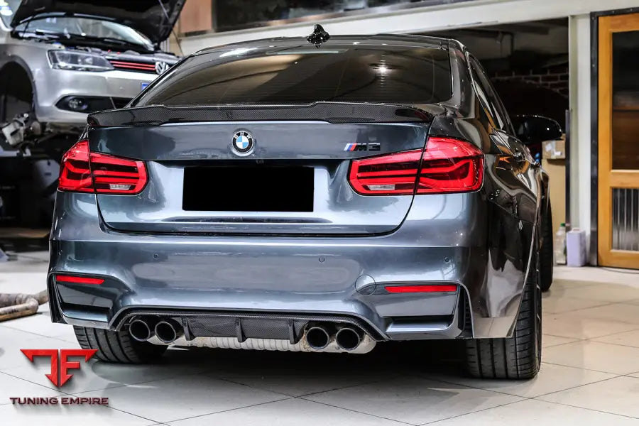 BMW M3 F80 & M4 F82 MP STYLE CARBON FIBER REAR DIFFUSER BSD