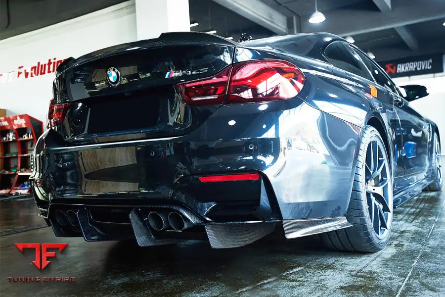 BMW M3 F80 & M4 F82 SM STYLE CARBON FIBER REAR CAPS BSD