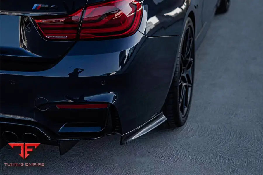 BMW M3 F80 & M4 F82 SM STYLE CARBON FIBER REAR CAPS BSD