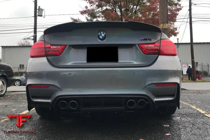 BMW M3 F80 & M4 F82 VA STYLE CARBON FIBER REAR LIP BSD