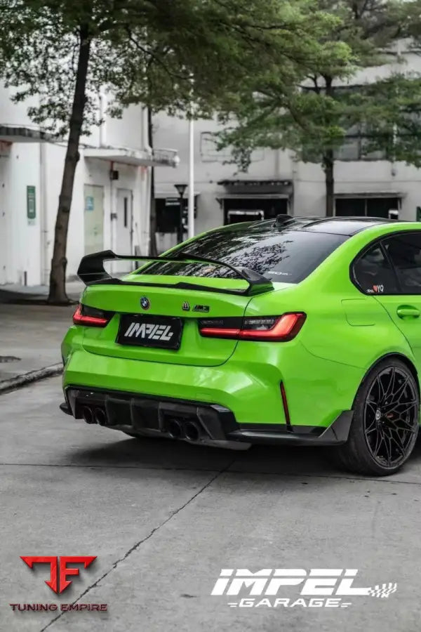 BMW M3 G80 G20 Sedan AE Design rear wing