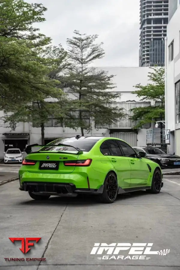 BMW M3 G80 G20 Sedan AE Design rear wing
