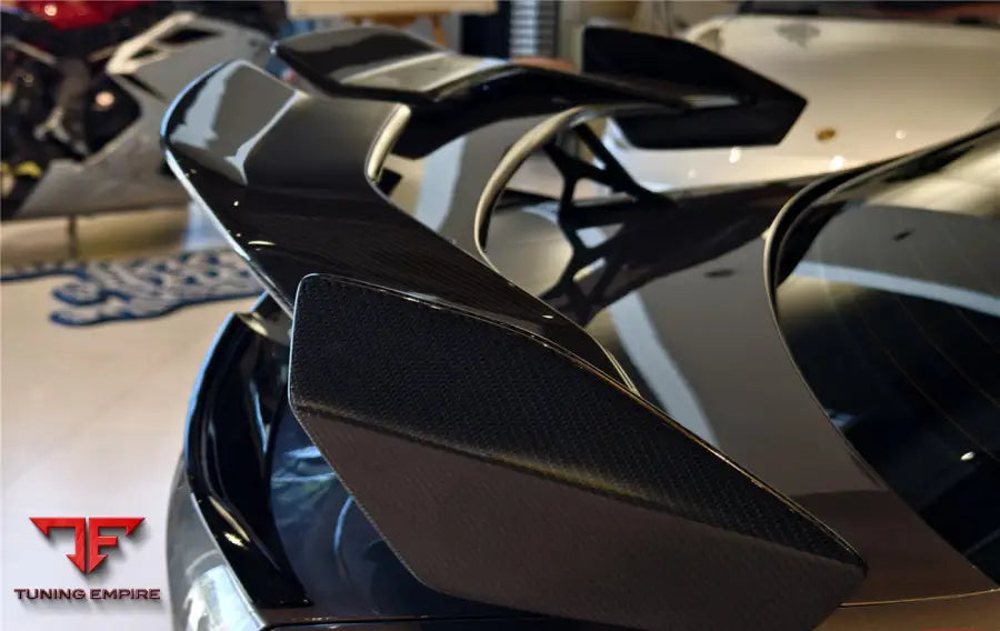 Bmw M3 G80 & 3 Series G20 M4 G82 4 G22 Bkssii Style Carbon Fiber Trunk Wing With Aluminum Slloy