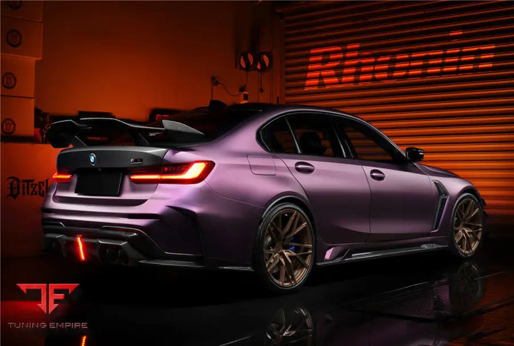Bmw M3 G80 Bkssii Style Rear Bumper W Exhaust Tips Bsd