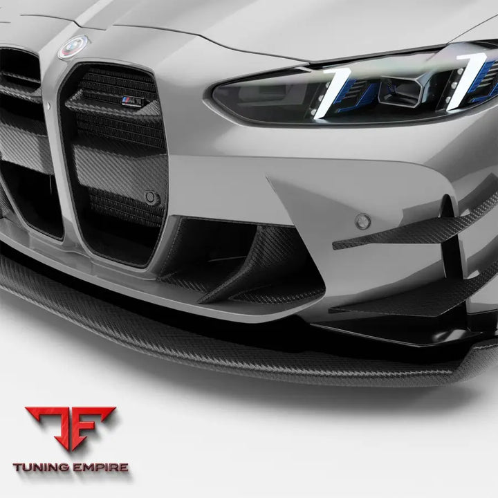 BMW M3 G80 CARBON FIBER AERO FRONT BUMPER INLETS