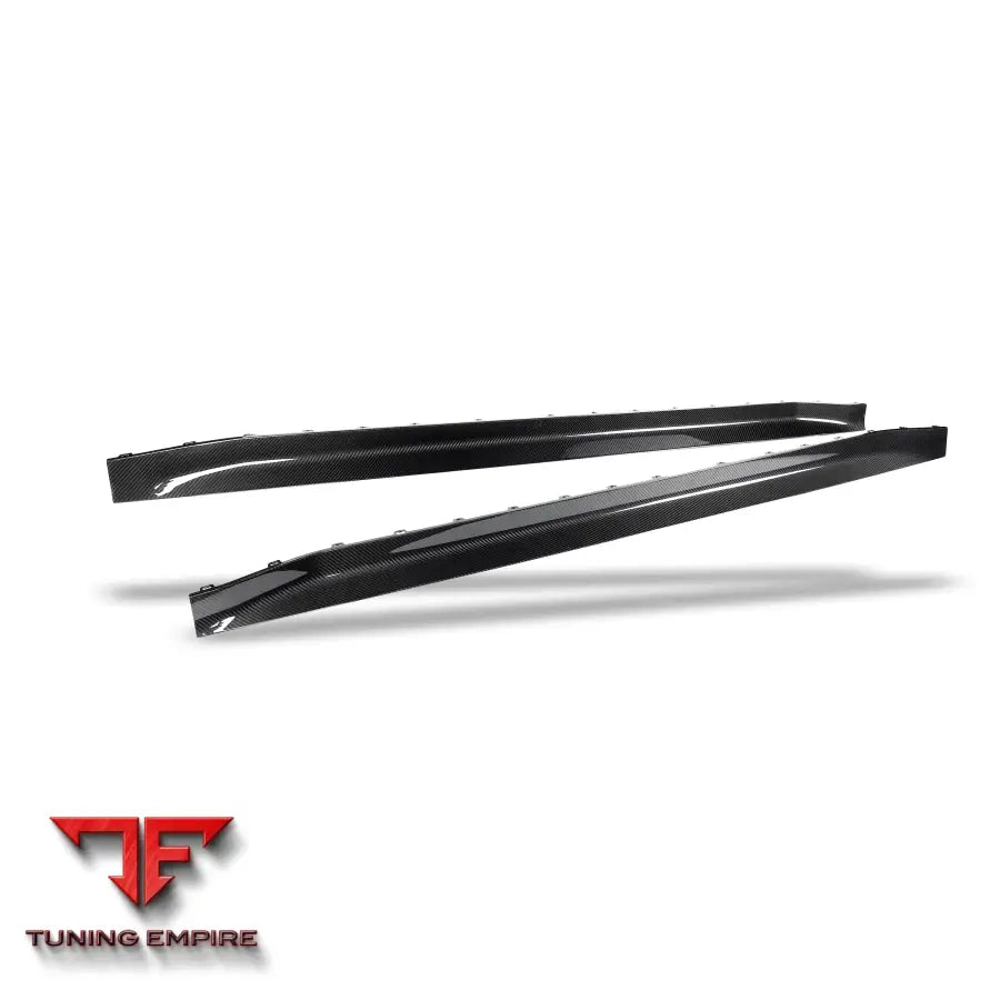 BMW M3 G80 CARBON FIBER AERO SIDE SKIRTS