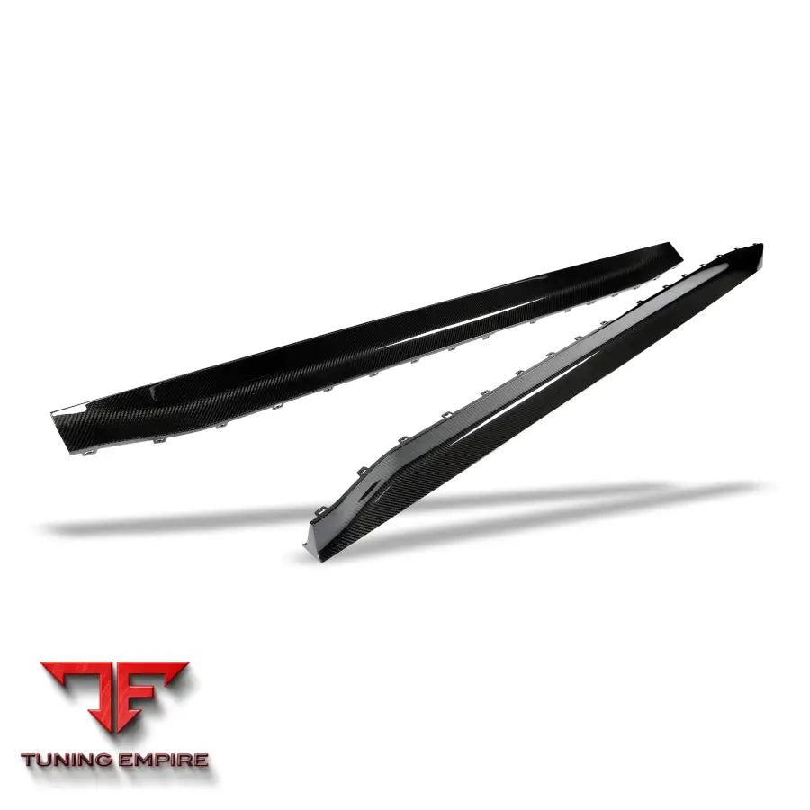 BMW M3 G80 CARBON FIBER AERO SIDE SKIRTS