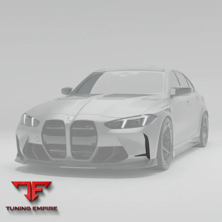 BMW M3 G80 CARBON FIBER FRONT BUMPER CANARDS